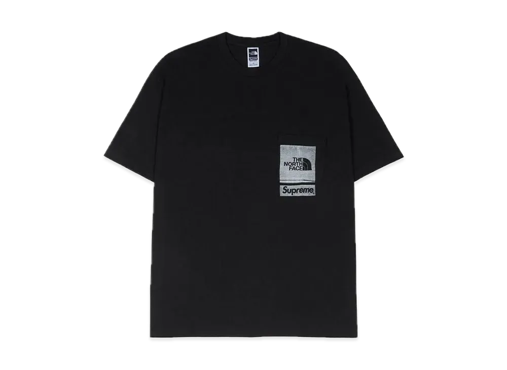Supreme x The North Face Printed Pocket Tee "Black"