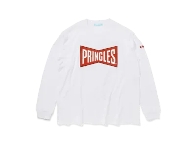 WIND AND SEA x ICECREAM x PRINGLES Cotton L/S T-shirt Pop "White"