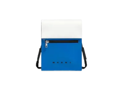 Marni Tribeca Shoulder Bag "Lily White/Bluette"