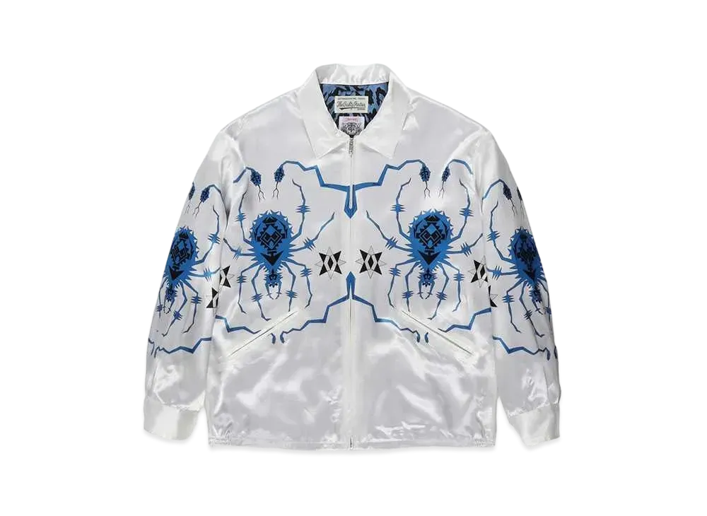 WACKO MARIA Wolf`s Head / Vietnam Jacket "White Blue"
