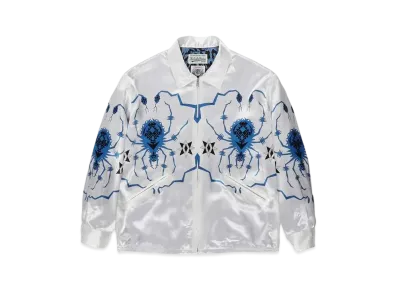 WACKO MARIA Wolf`s Head / Vietnam Jacket "White Blue"