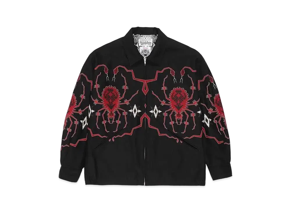 WACKO MARIA Wolf`s Head / Vietnam Jacket "Black Red"