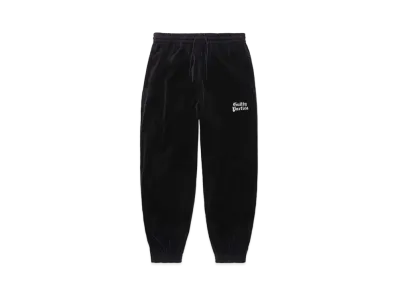WACKO MARIA Velvet Track Pants "Black"