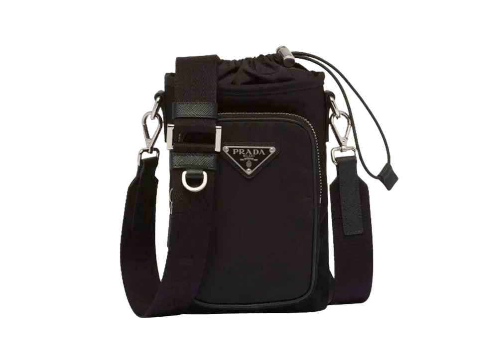 PRADA Re-Nylon Smartphone Case"Black"