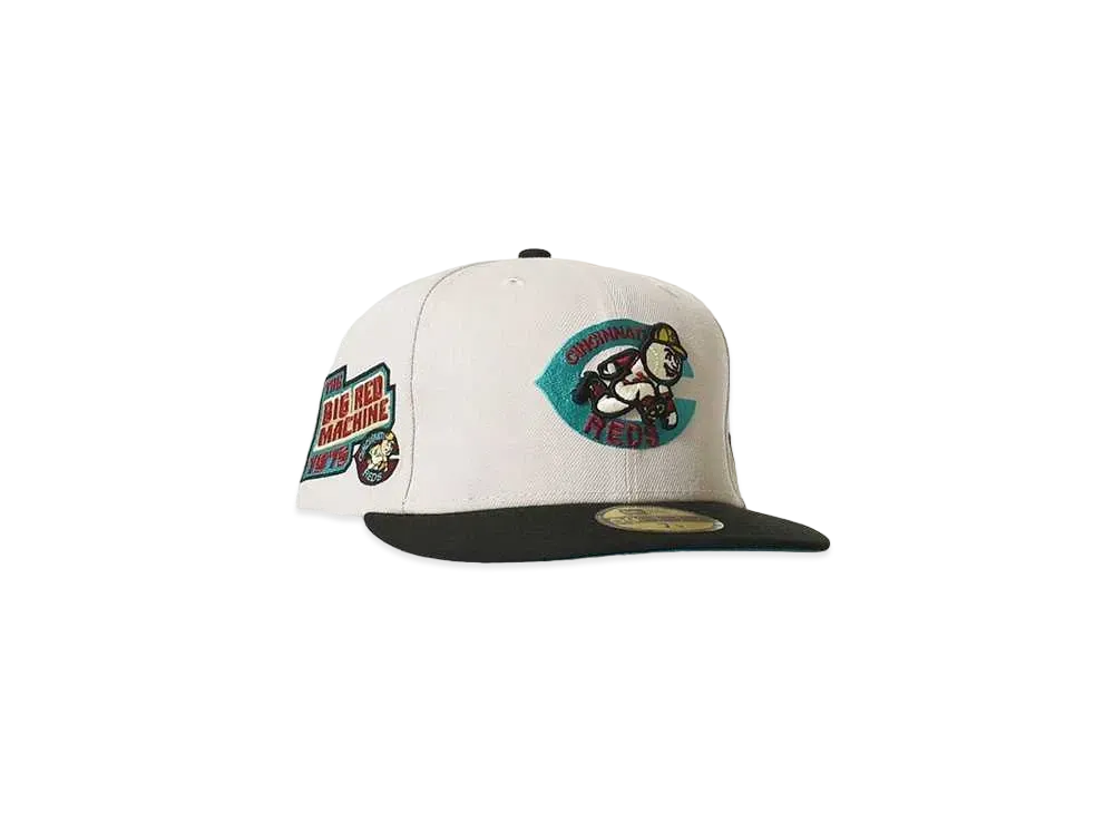 NEW ERA Cincinnati Reds 1975 BIG RED MACHINE "NATURAL×BLACK"