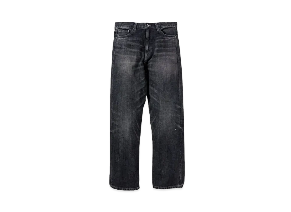 NEIGHBORHOOD Washed Denim DP Basic Pants "Black"