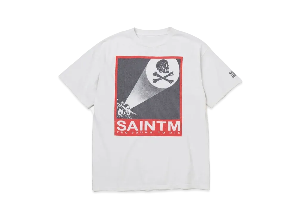 NEIGHBORHOOD STHD_SS Tee/Eternal "White"