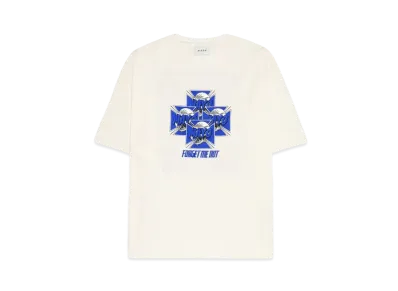 MAYO Hawk Embroidery Short Sleeve Tee "WHITE"