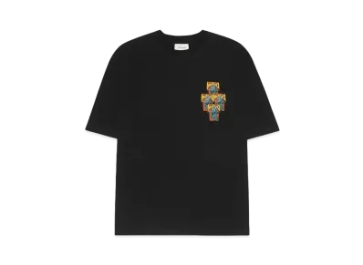 MAYO Dragon Embroidery Short Sleeve Tee "BLACK"