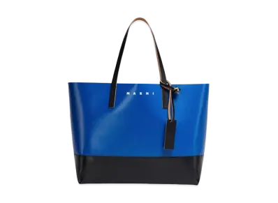 Marni Tribeca Shopping Bag "Blue/Black"