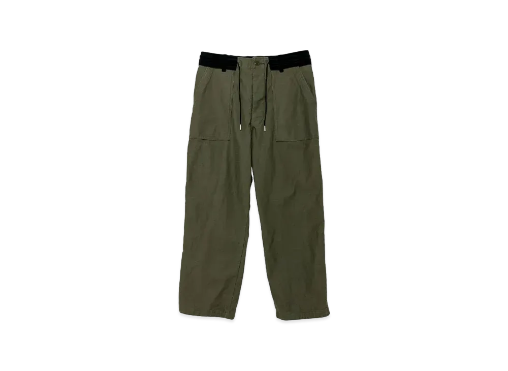 sacai x WTAPS Mill Trouser 02 Pants "Khaki"