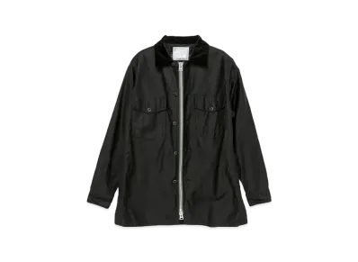 sacai x WTAPS Mill LS 02 Shirt "Black"