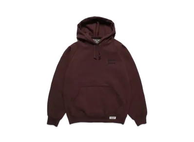 WACKO MARIA Heavy Weight Hooded Sweat Shirt "Burgundy"
