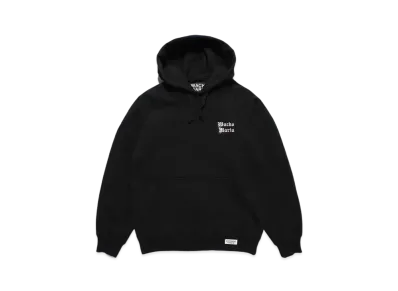 WACKO MARIA Heavy Weight Hooded Sweat Shirt "Black"