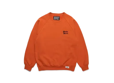 WACKO MARIA Heavy Weight Sweat Shirt "Orange"