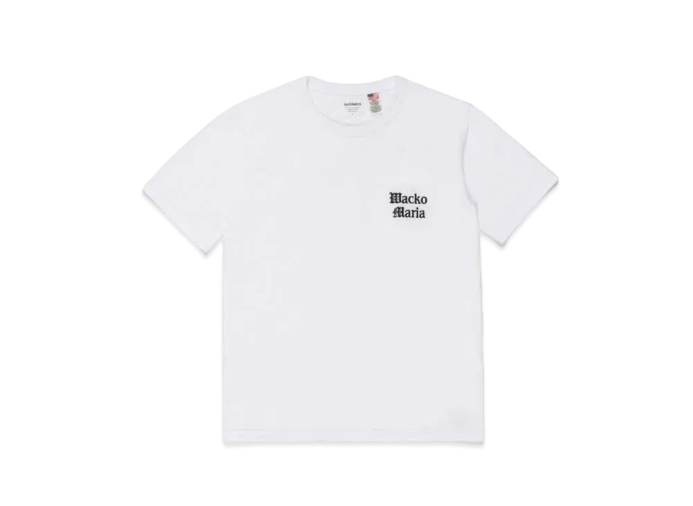 WACKO MARIA US Fabric T-shirt "White"