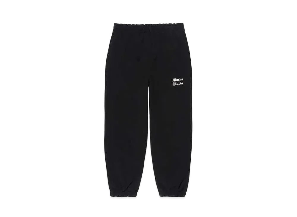 WACKO MARIA Heavy Weight Sweat Pants "Black"