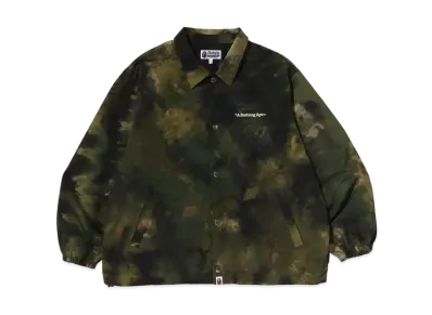 A BATHING APE Chusen Relaxed Fit Coach Jacket "Olivedrab"