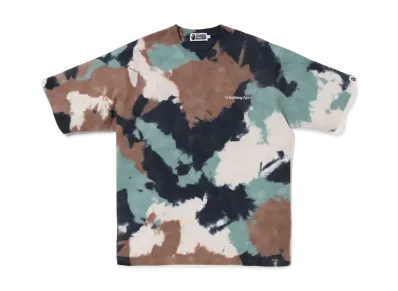 A BATHING APE Chusen Relaxed Fit Tee "Brown"