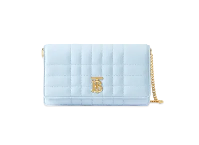 Burberry Lola Clutch "Pale Blue"