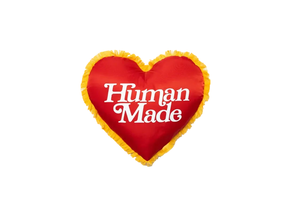 HUMAN MADE x Girls Don'T Cry Heart Cushion "Red" / VERDY
