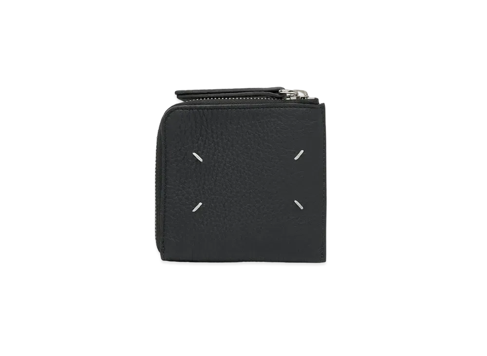 Maison Margiela 4 Stitch Zip Wallet "Black"