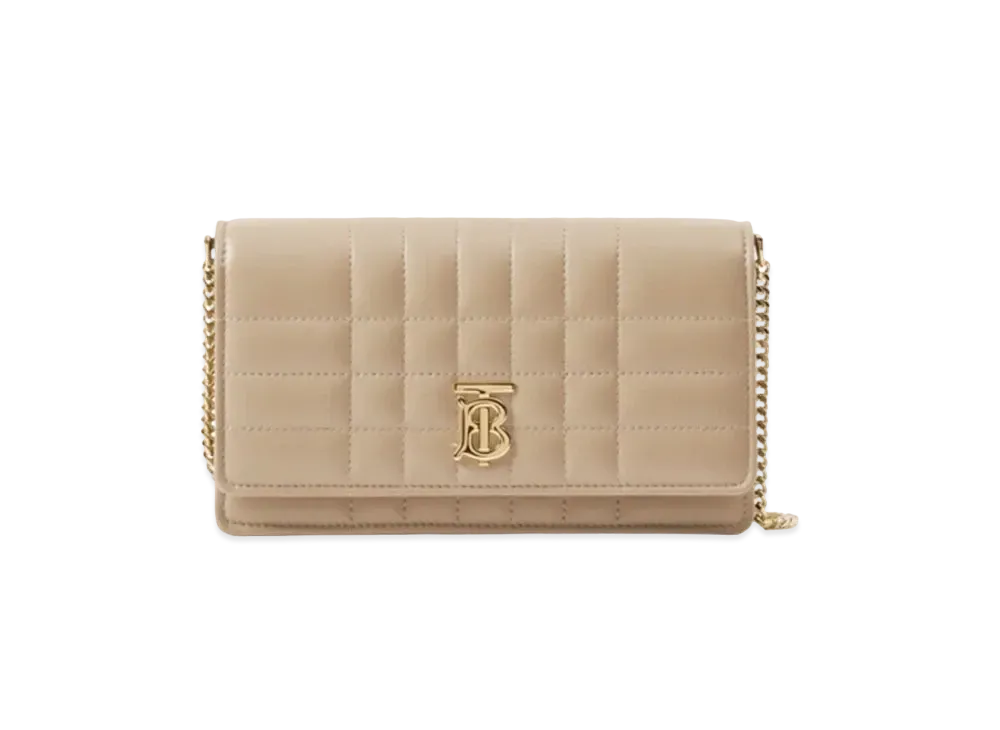 Burberry Lola Clutch "Oat Beige"