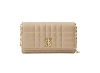 Burberry Lola Clutch "Oat Beige"