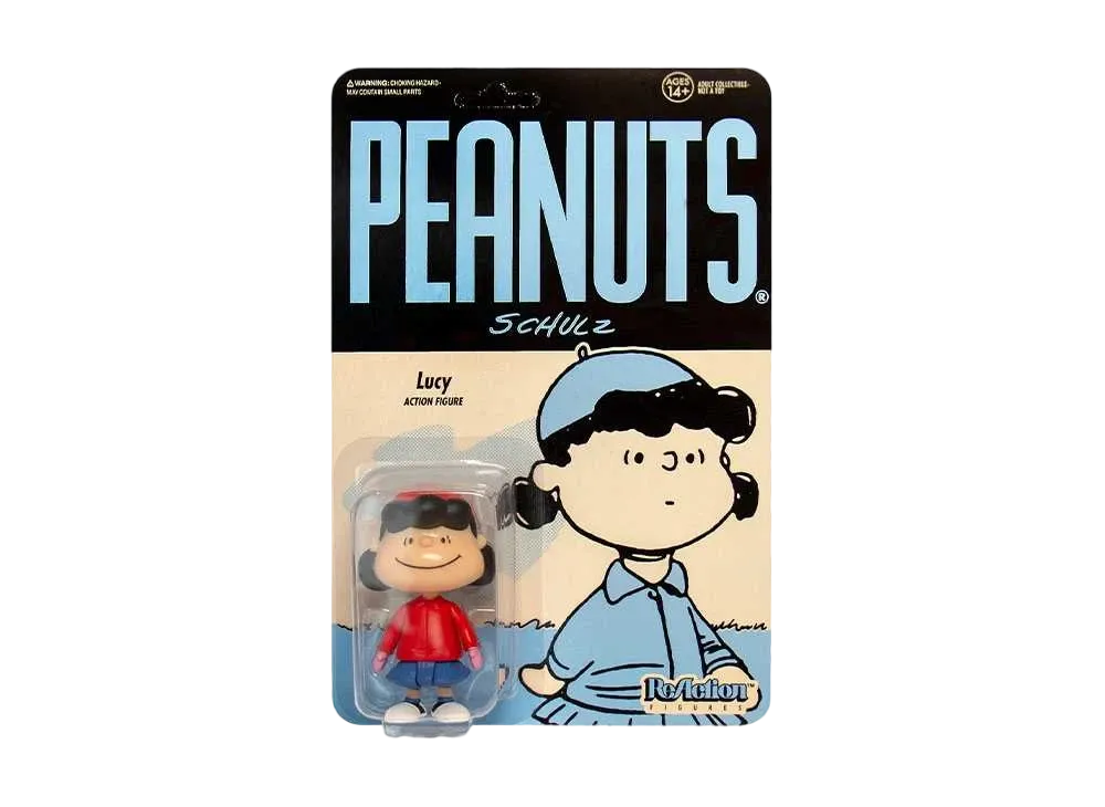 Super7 Peanuts ReAction Action Figure WINTER LUCY "Multicolor"