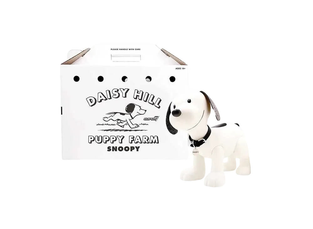 Super7 Peanuts Supersize Snoopy(Newsprint Grayscale)"Multicolor"