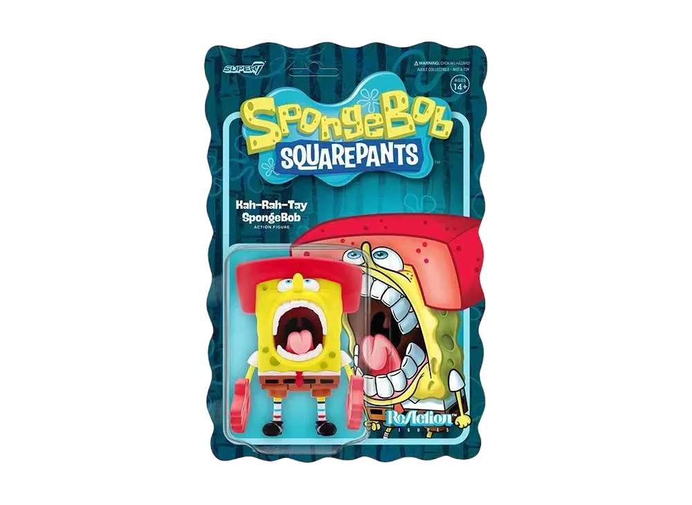 Super7 SpongeBob SquarePants Kah-Rah-Tay Spongebob "Multicolor"