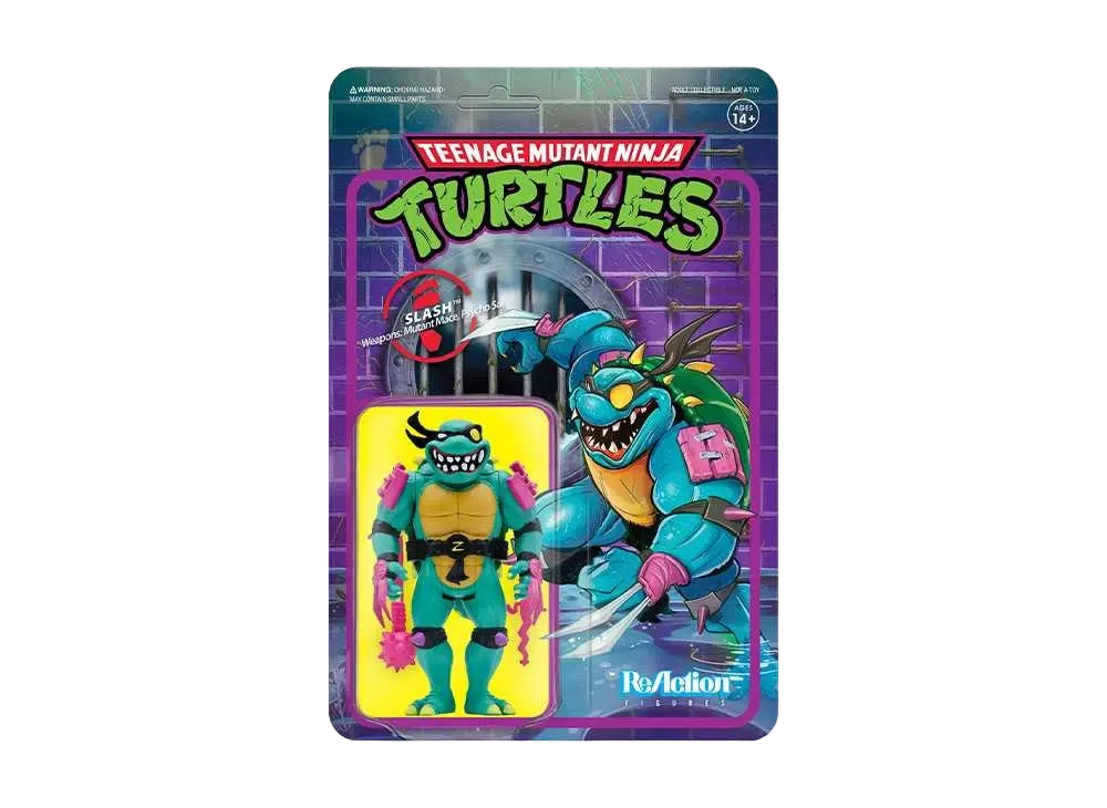 Super7 Teenage Mutant Ninja Turtles "Slash"