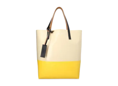 Marni Tribeca Shopping Bag "Cement/Acid"