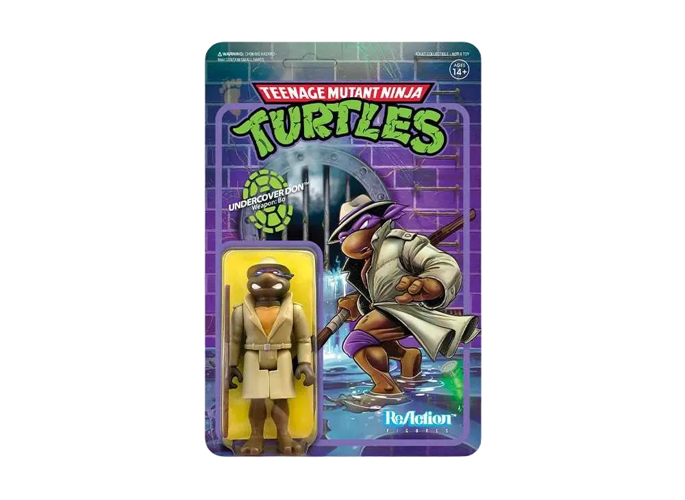 Super7 Teenage Mutant Ninja Turtles Undercover Donatello "Multicolor"