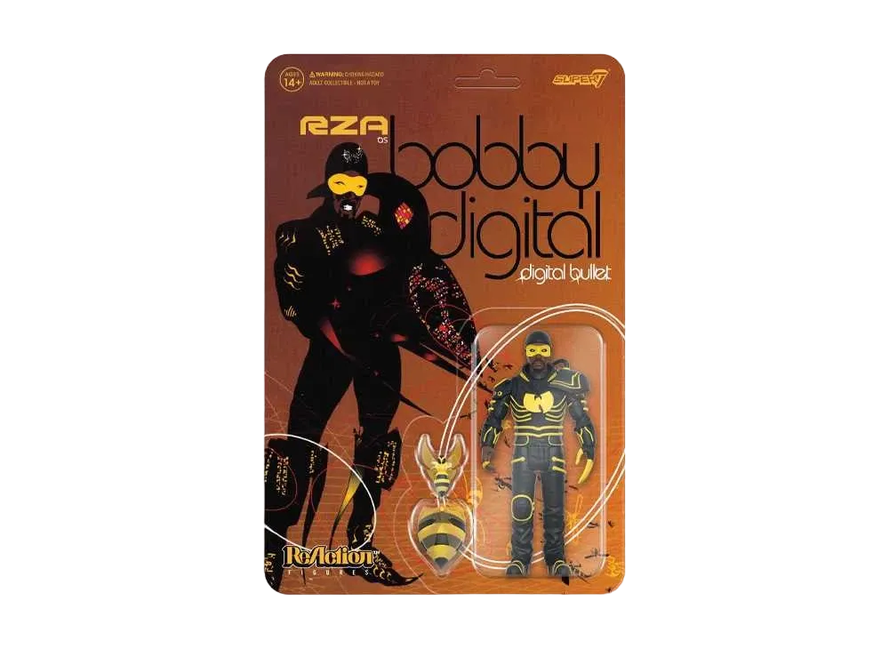 Super7 RZA - Bobby Digital(Digital Bullet)"Multicolor"