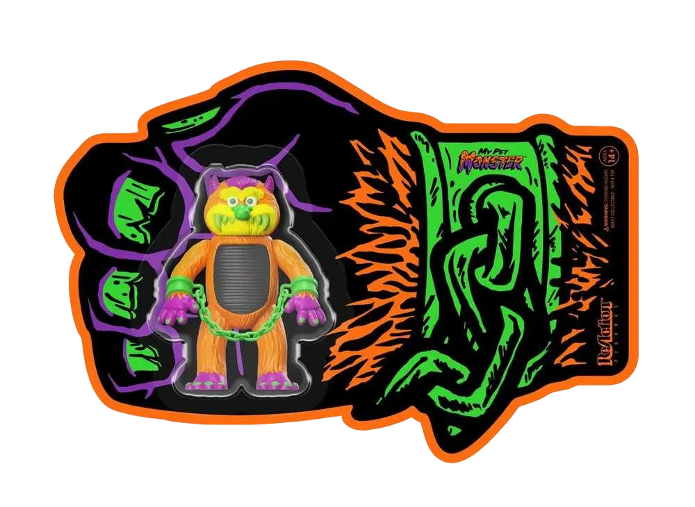 Super7 My Pet Monster "ORANGE BLACK"