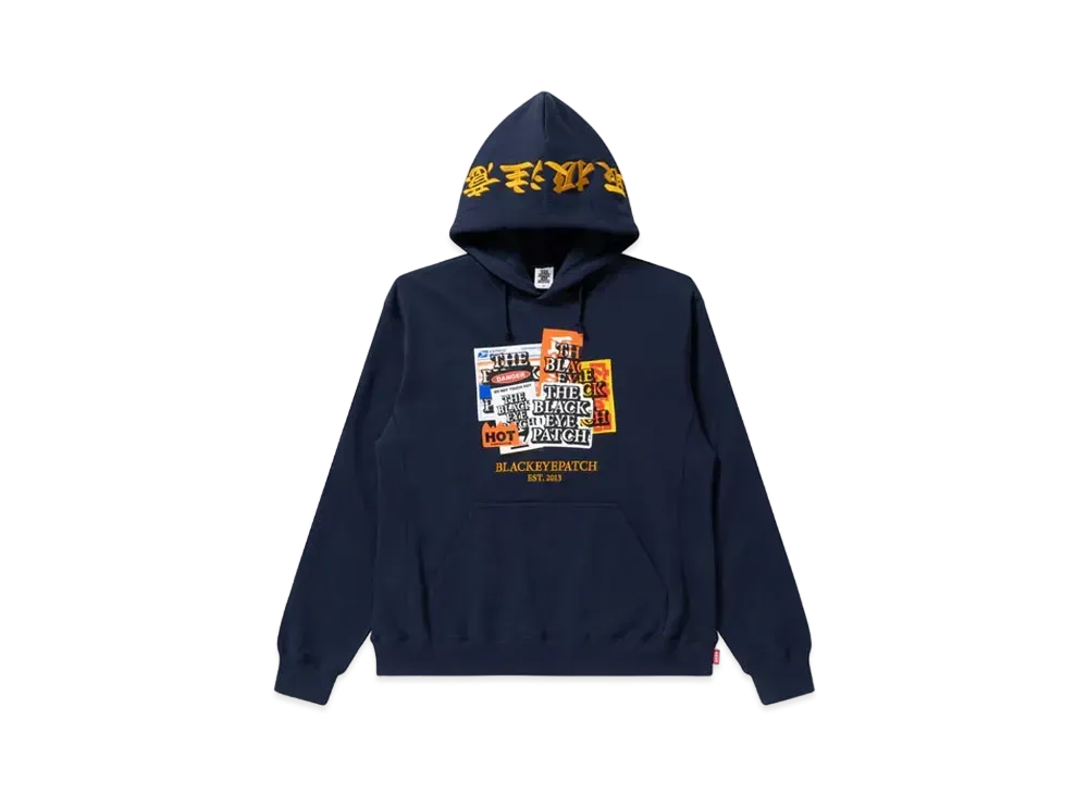 Black Eye Patch Label Pack Hoodie Black Eye Patch Label Pack Hoodie