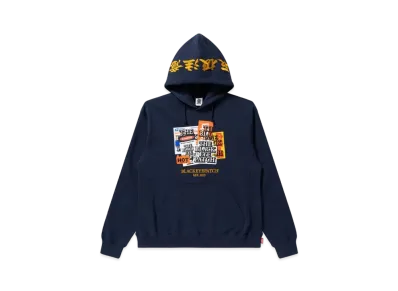Black Eye Patch Label Pack Hoodie "Navy"