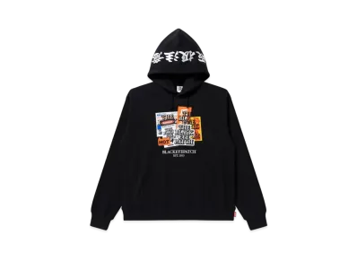 Black Eye Patch Label Pack Hoodie "Black"