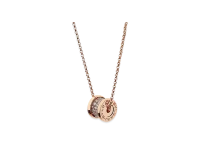 BVLGARI B.Zero1 Necklace Diamond "Pink Gold"