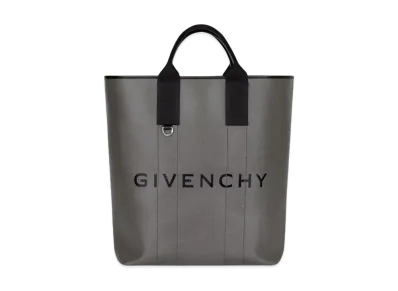 GIVENCHY G-Essentials Large Tote Bag In Coated Canvas "Quartz Grey"