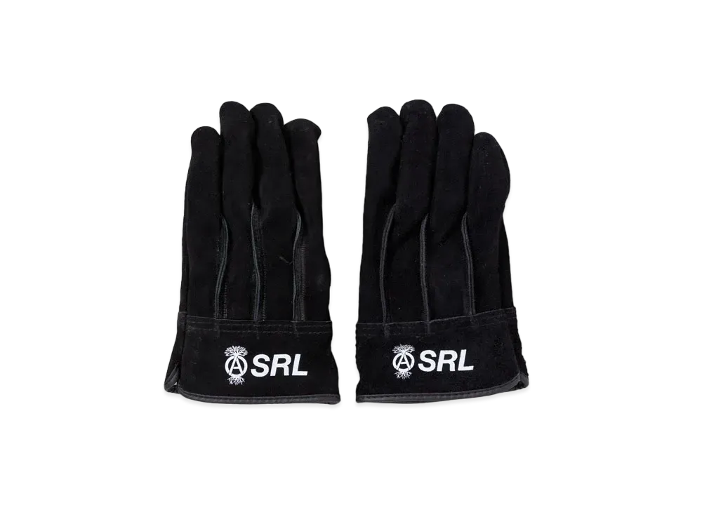 NEIGHBORHOOD SRL . Leather Gardening Gloves "Black"
