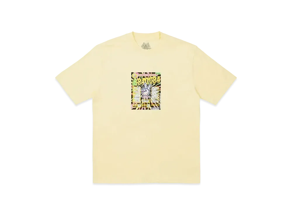 PALACE Scratchy T-Shirt "Mellow Yellow"
