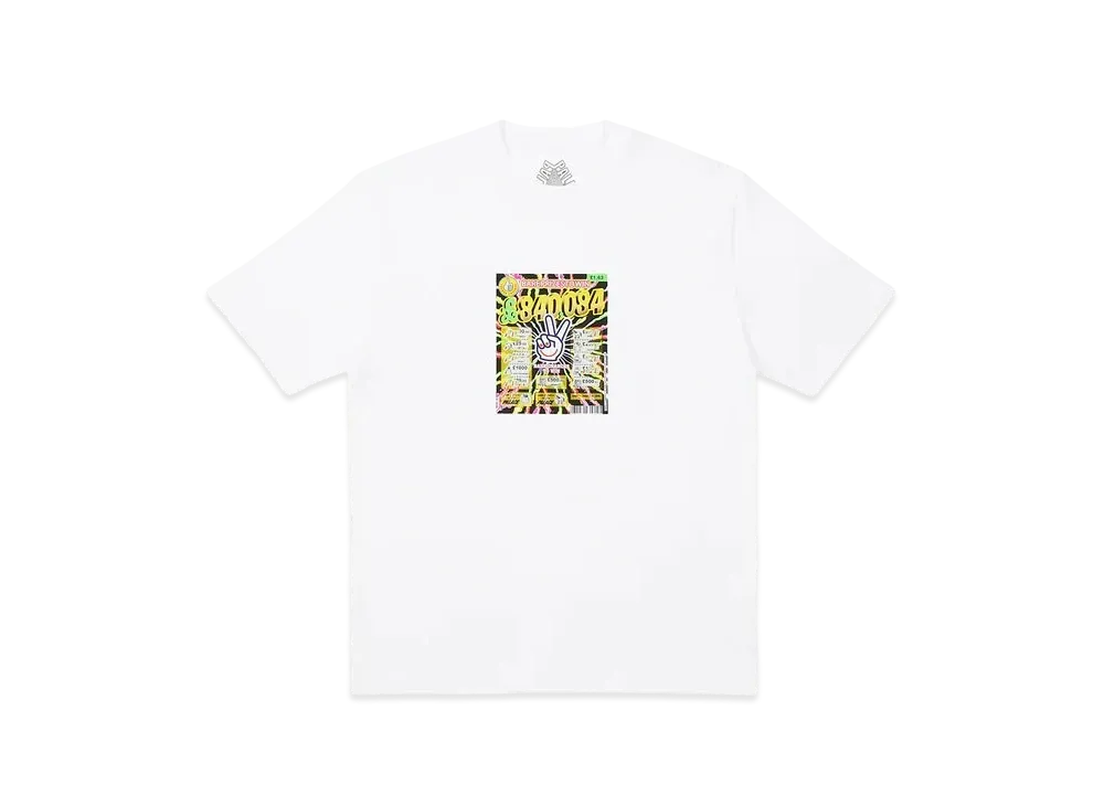 PALACE Scratchy T-Shirt "White"