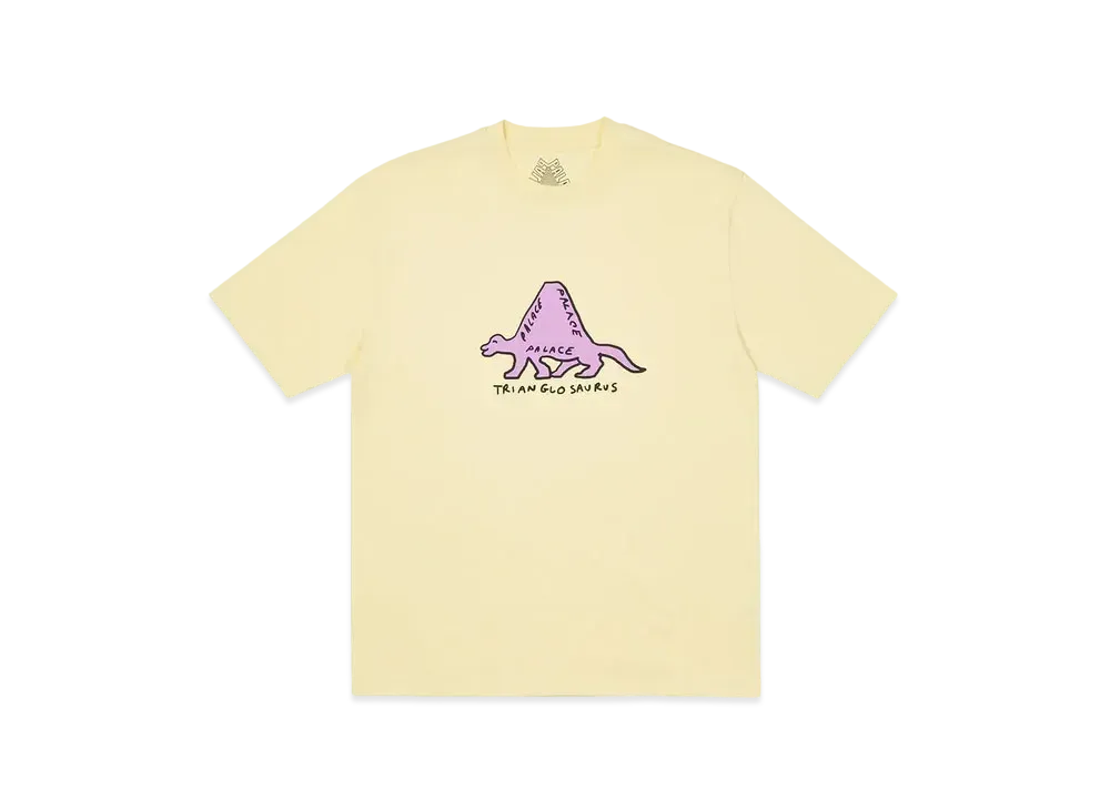PALACE Trianglosaurus T-Shirt "Mellow Yellow"