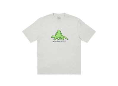 PALACE Trianglosaurus T-Shirt "Grey Marl"