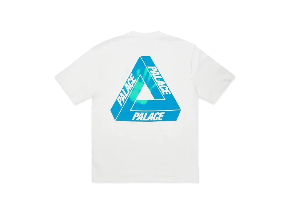 PALACE Reacto Tri-Ferg T-Shirt "White"