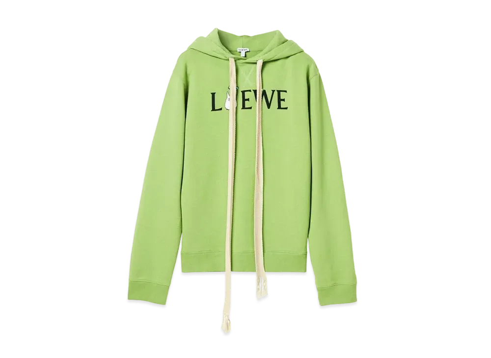 LOEWE x My Neighbor Totoro Hoodie In Cotton "Apple Green"