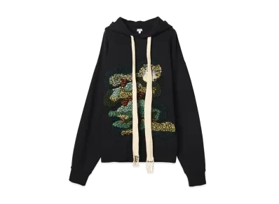 LOEWE x My Neighbor Totoro Tree Hoodie In Cotton "Black"