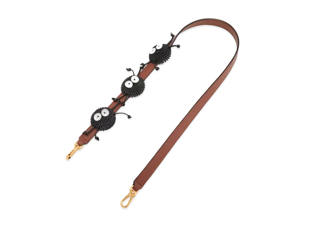LOEWE x Spirited Away Susuwatari Thin Strap In Classic Calfskin "Havana"